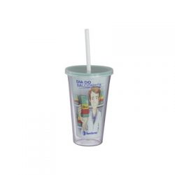 Double layer cup with cover